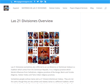 Tablet Screenshot of las21divisiones.com